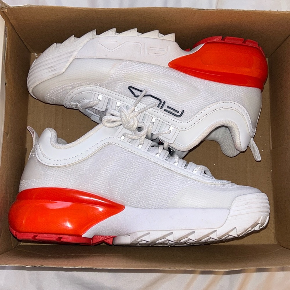 Fila Orange and white